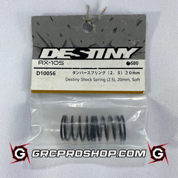 Destiny USA D10056 - Destiny Shock Spring (2.5), 20mm, Soft