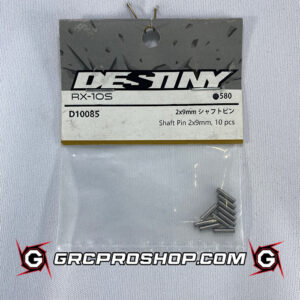 Destiny USA D10085 - Shaft Pin 2x9mm, 10 pcs