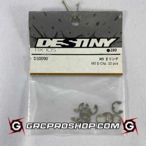 Destiny USA D10090 - m5 E-Clip, 10 pcs