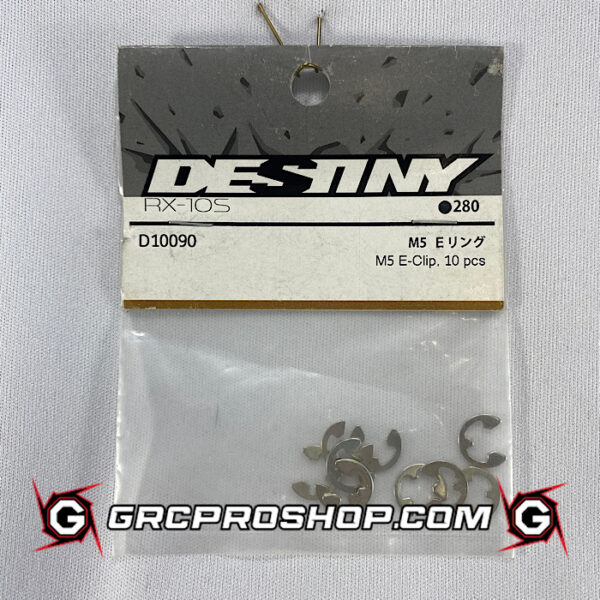 Destiny USA D10090 - m5 E-Clip, 10 pcs