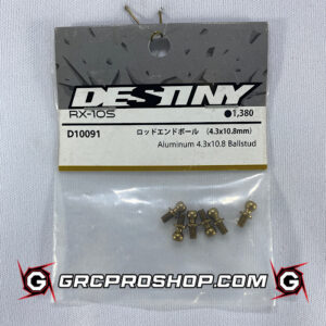 Destiny USA D10091 - Aluminum 4.3x10.8 Ballstud
