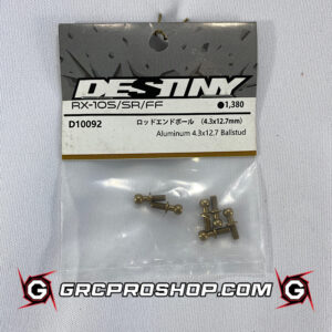 Destiny USA D10092 - Aluminum 4.3x12.7 Ballstud