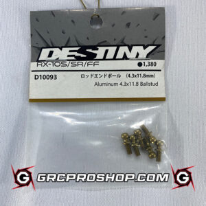 Destiny USA D10093 - Aluminum 4.3x11.8 Ballstud