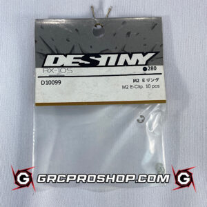 Destiny USA D10099 - M2 E-Clips, 10 pcs