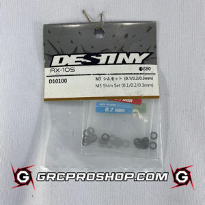 Destiny USA D10100 - M3 Shim Set (0.1/0.2/0.3mm)
