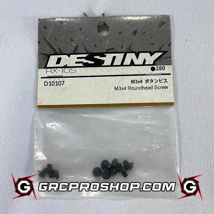 M3x4 Roundhead Screw M3x4 Roundhead Screw