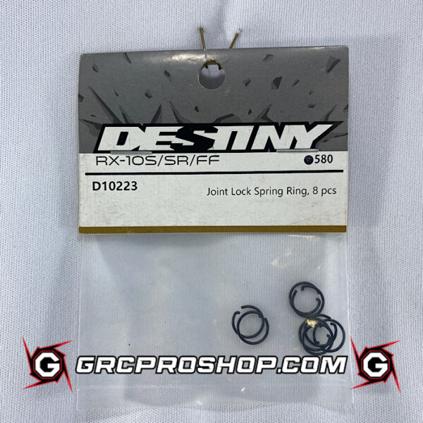 Destiny USA D10223 - Joint Lock Spring Ring, 8 pcs