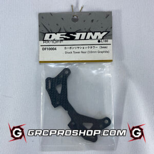 Destiny USA DF10004 - Shock Tower Rear (3.0mm Graphite)