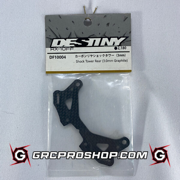 Destiny USA DF10004 - Shock Tower Rear (3.0mm Graphite)