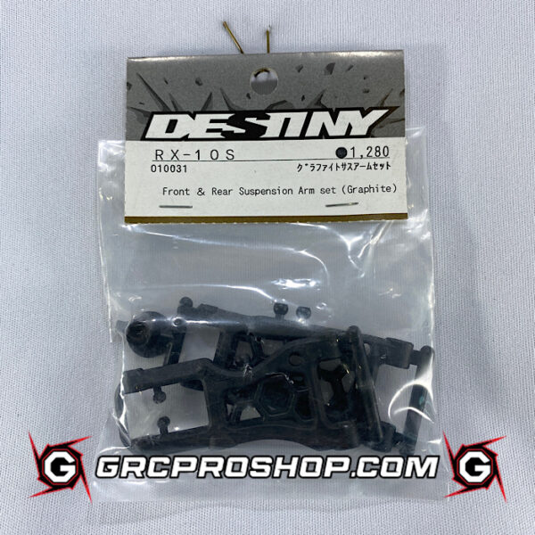 Destiny USA O10031 - Front & Rear Suspension Arm Set (Graphite)