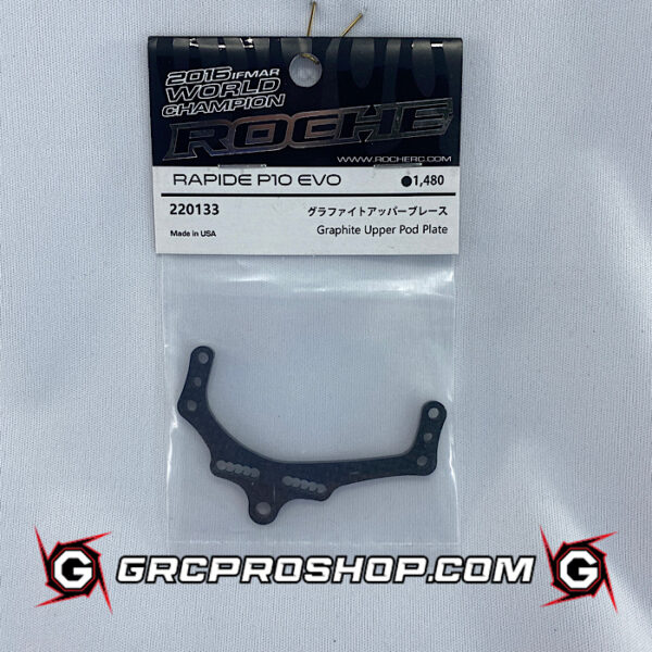 Roche RHE220133 - Rapide P10 EVO/WGTR Graphite Upper Pod Plate