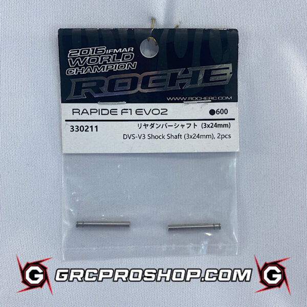 Roche RHE330211 - Rapide DVS-V3 Shock Shaft (3x24mm), 2pcs
