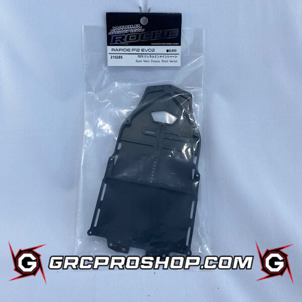 Roche RHE210285 - Rapide P12 EVO2 Aluminum Main Chassis, Short Version