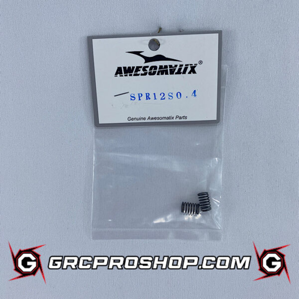 Awesomatix - AWEA12-SPR12S0.4 - Side Spring C0.4 x 2 Color Black