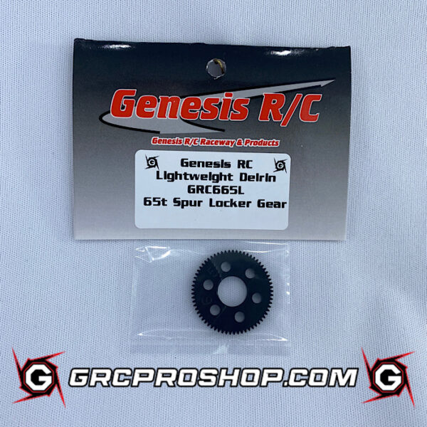 Genesis R/C GRC665L -  Light Weight Delrin 65Tooth Spur Gear for Locker