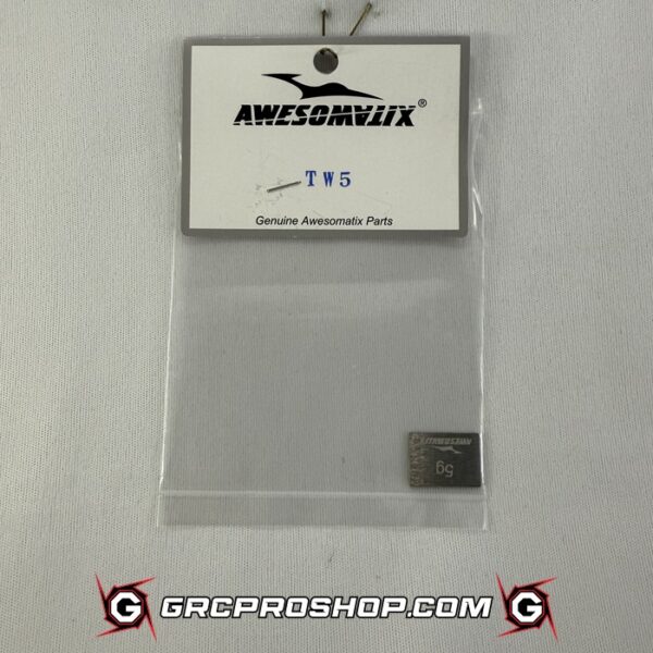 Awesomatix - AWEA800-TW5- Tungsten Weight 5g