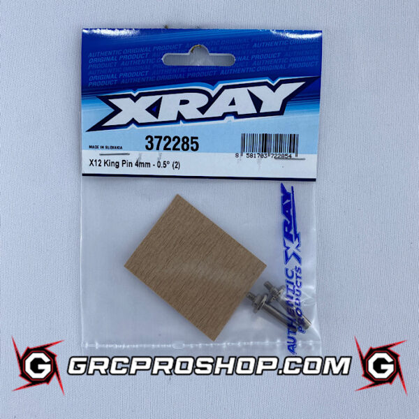 XRAY XRA372285 - X12 KING PIN 4MM - 0.5 Degree - NICKEL COATED (2)