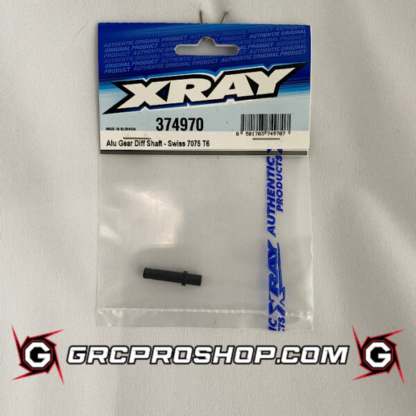 XRAY XRA374970 - ALU GEAR DIFFERENTIAL SHAFT - SWISS 7075 T6