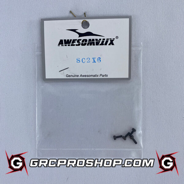 Awesomatix - AWEA700-SC2X6 - M2x6 Cap Head Screw