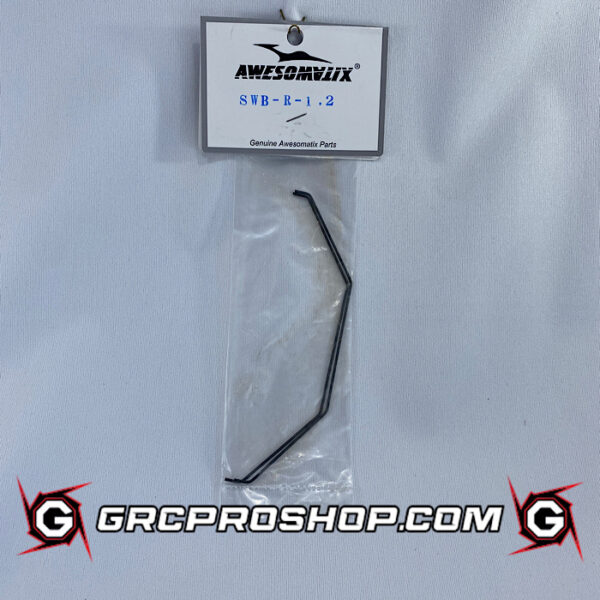 Awesomatix - AWEA800-SWB-R-1.2 - Sway Bar 1.2mm