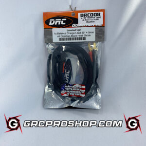 Donathen Racing Products DRC008 - 1s 30" Balance Lead, 4-5mm to XT90, Obsidian