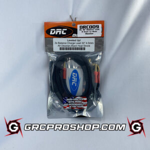 Donathen Racing Products DRC009 - 2s 30" Balance Lead, 4-5mm to 4mm, Obsidian
