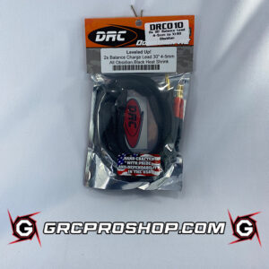 Donathen Racing Products DRC010 - 2s 30" Balance Lead, 4-5mm to XT90, Obsidian