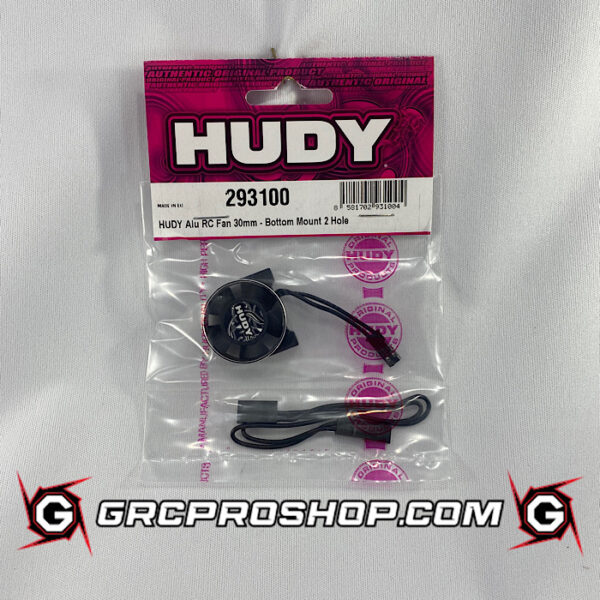 Hudy 293100 - HUDY ALU RC FAN 30MM - BOTTOM MOUNT 2 HOLE