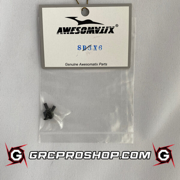 Awesomatix - AWEA800-SB3X6 - M3x6 Button Head Screw x 4