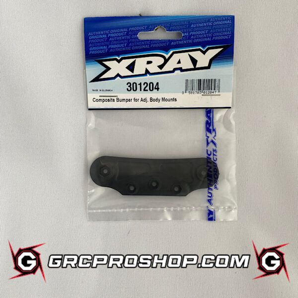 XRAY - XRA301204 - COMPOSITE BUMPER FOR ADJUSTABLE BODY MOUNTS