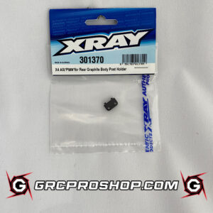 XRAY - XRA301370 - X4 ALU PLATE FOR REAR GRAPHITE BODY POST HOLDER