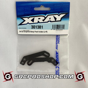 XRAY - XRA301381 - X4'23 GRAPHITE BODY POST HOLDER (L+R)