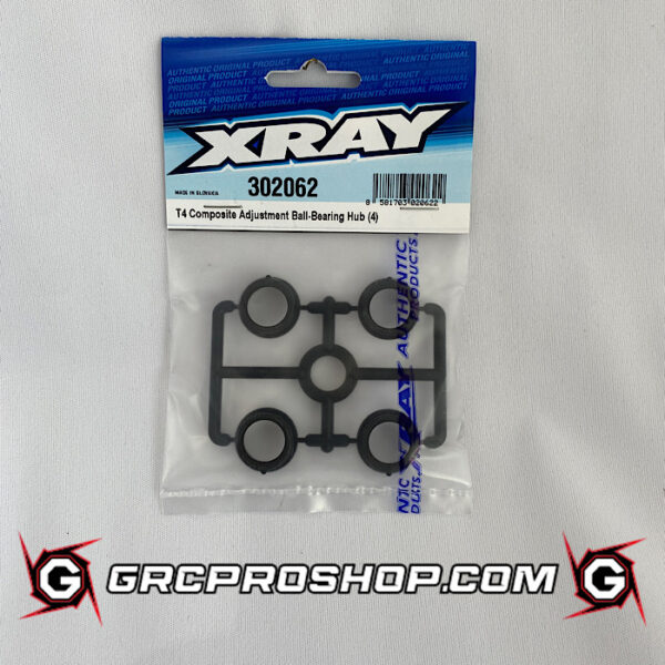 XRAY - XRA302062 - T4 COMPOSITE ADJUSTMENT BALL-BEARING HUB (4)