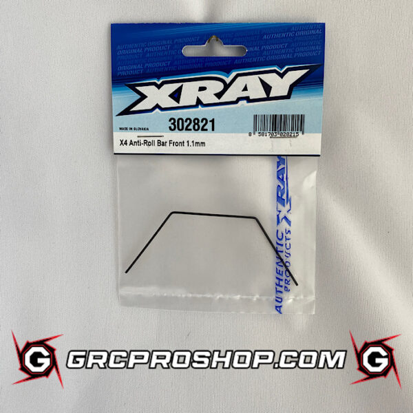 XRAY - XRA302821 - X4 ANTI-ROLL BAR - FRONT 1.1 MM