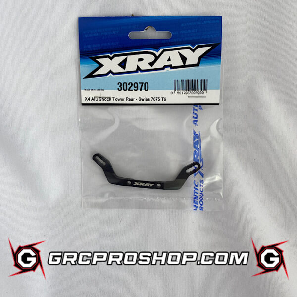 XRAY - XRA302970 - X4 ALU SHOCK TOWER REAR - SWISS 7075 T6