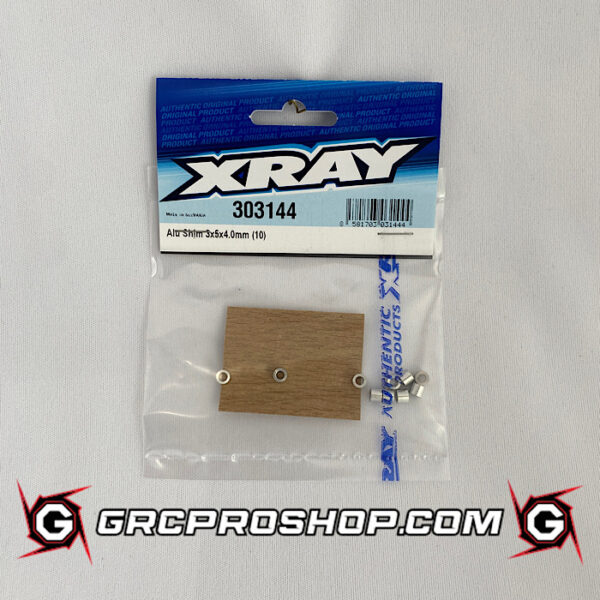 XRAY - XRA303144 - ALU SHIM 3x5x4.0MM  (10)