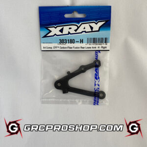 XRAY - XRA303180H - X4 CFF CARBON-FIBER FUSION REAR LOWER ARM - HARD - RIGHT