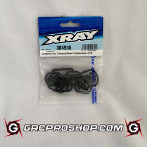 XRAY - XRA304930 - COMPOSITE GEAR DIFF BEVEL & SATELLITE GEARS (2+4)