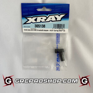XRAY - XRA305138 - SOLID AXLE ECS BB DRIVESHAFT ADAPTER - HUDY SPRING STEEL (2)