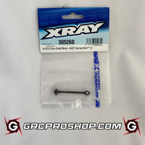 XRAY - XRA305260 - X4 ECS DRIVE SHAFT 58MM - HUDY SPRING STEEL (1)