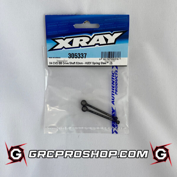 XRAY - XRA305337 - X4 CVD BB DRIVE SHAFT 52MM - HUDY SPRING STEEL (2)