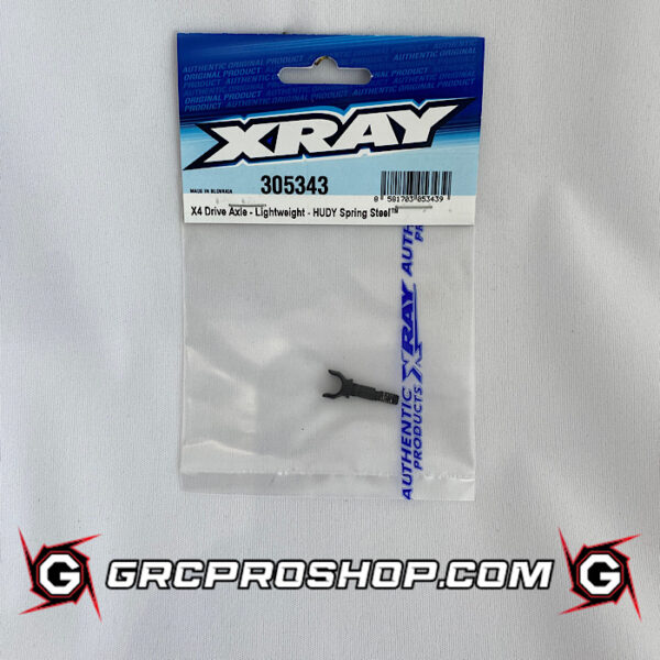 XRAY - XRA305343 - X4 DRIVE AXLE - LIGHTWEIGHT - HUDY SPRING STEEL