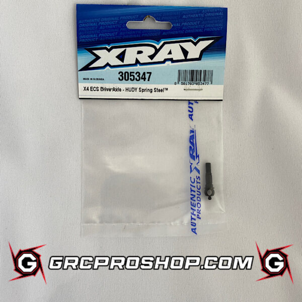 XRAY - XRA305347 - X4 ECS DRIVE AXLE - HUDY SPRING STEEL