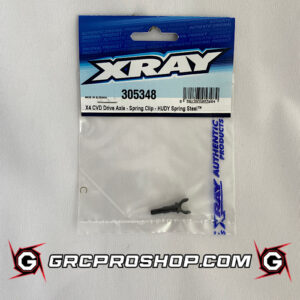 XRAY - XRA305348 - X4 CVD DRIVE AXLE - SPRING CLIP - HUDY SPRING STEEL
