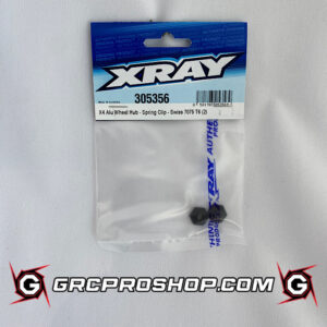 XRAY - XRA305356 - X4 ALU WHEEL HUB - SPRING CLIP - SWISS 7075 T6 (2)