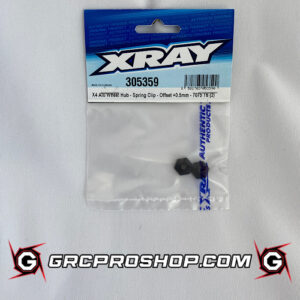 XRAY - XRA305359 - X4 ALU WHEEL HUB - SPRING CLIP - OFFSET +0.5MM - SWISS 7075 T6 (2)