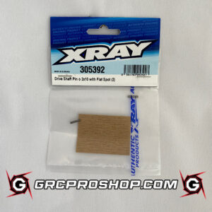 XRAY - XRA305392 - DRIVE SHAFT PIN 2 x 10 WITH FLAT SPOT (2)