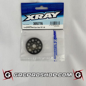 XRAY - XRA305776 - OFFSET SPUR GEAR 76T / 48 - HARD