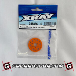 XRAY - XRA305866O - OFFSET SPUR GEAR 96T / 64 - ORANGE