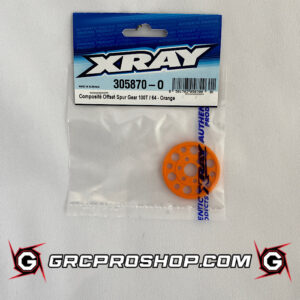 XRAY - XRA305870O - OFFSET SPUR GEAR 100T / 64 - ORANGE